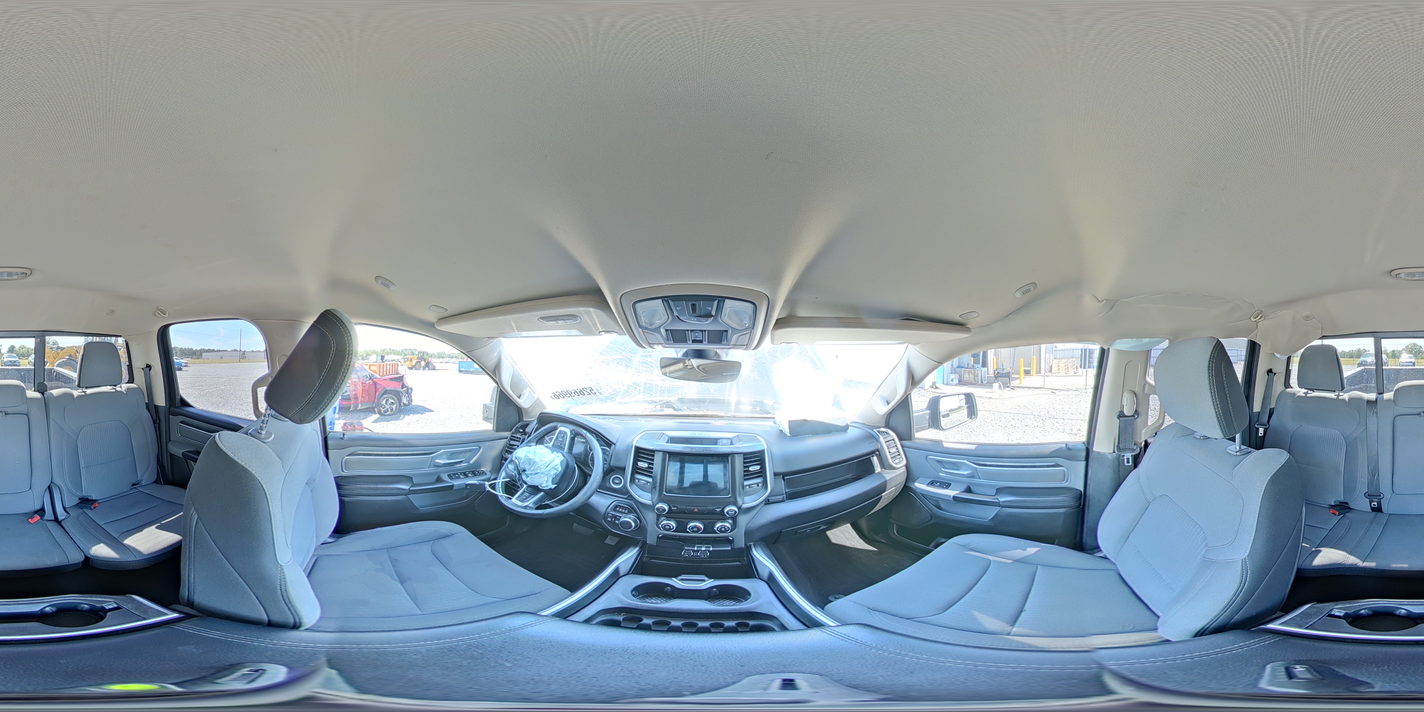 2020 Ram 1500 Big Horn Black vin: 1C6SRFBT0LN192768