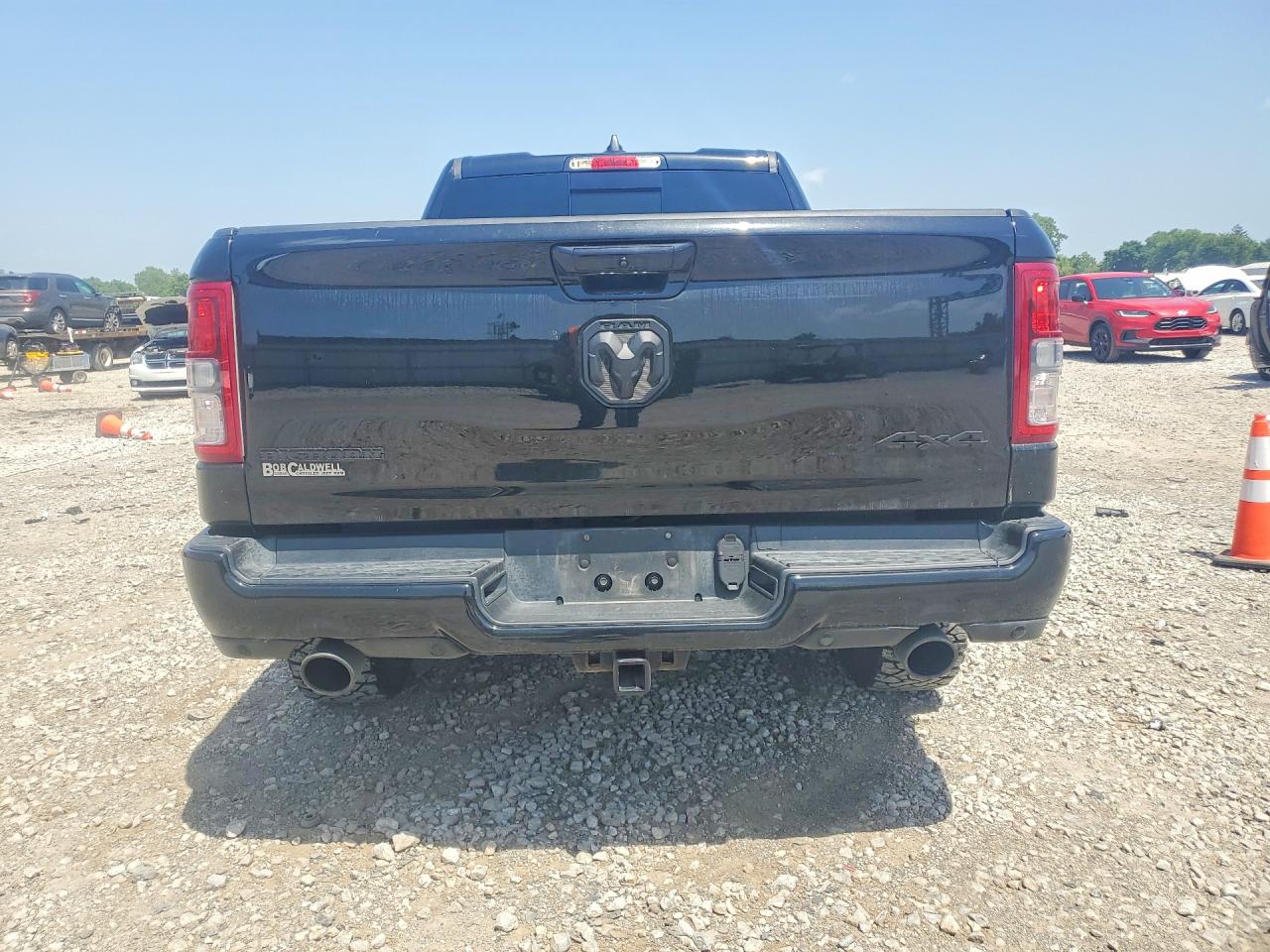 2022 Ram 1500 Big Horn/lone Star Black vin: 1C6SRFBT0NN255600