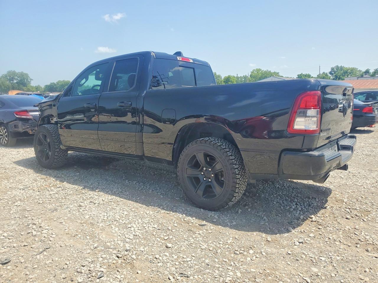 2022 Ram 1500 Big Horn/lone Star Black vin: 1C6SRFBT0NN255600