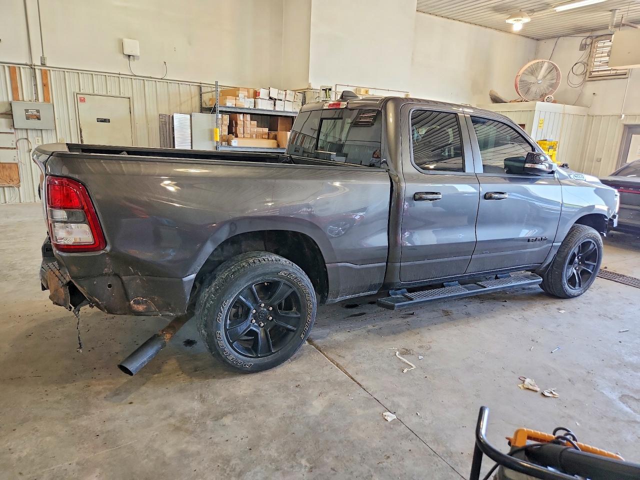 2021 Ram 1500 Big Horn/lone Star Gray vin: 1C6SRFBT1MN823058