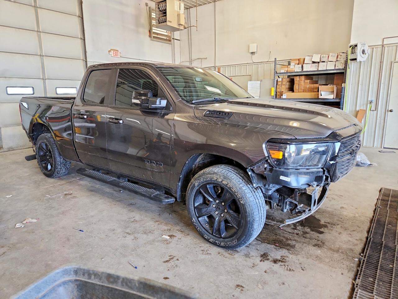2021 Ram 1500 Big Horn/lone Star Gray vin: 1C6SRFBT1MN823058