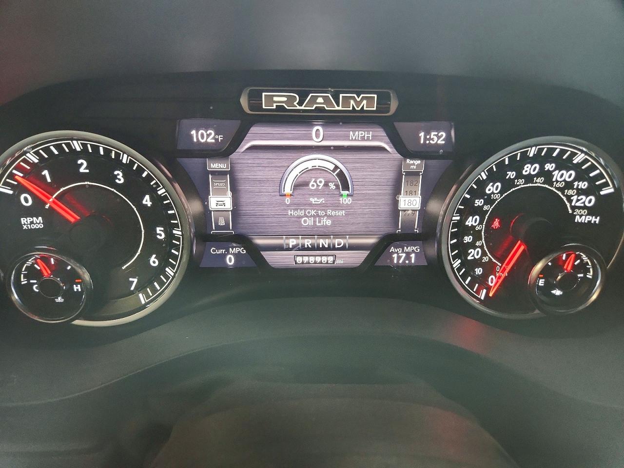 2021 Ram 1500 Big Horn/lone Star Gray vin: 1C6SRFBT1MN823058