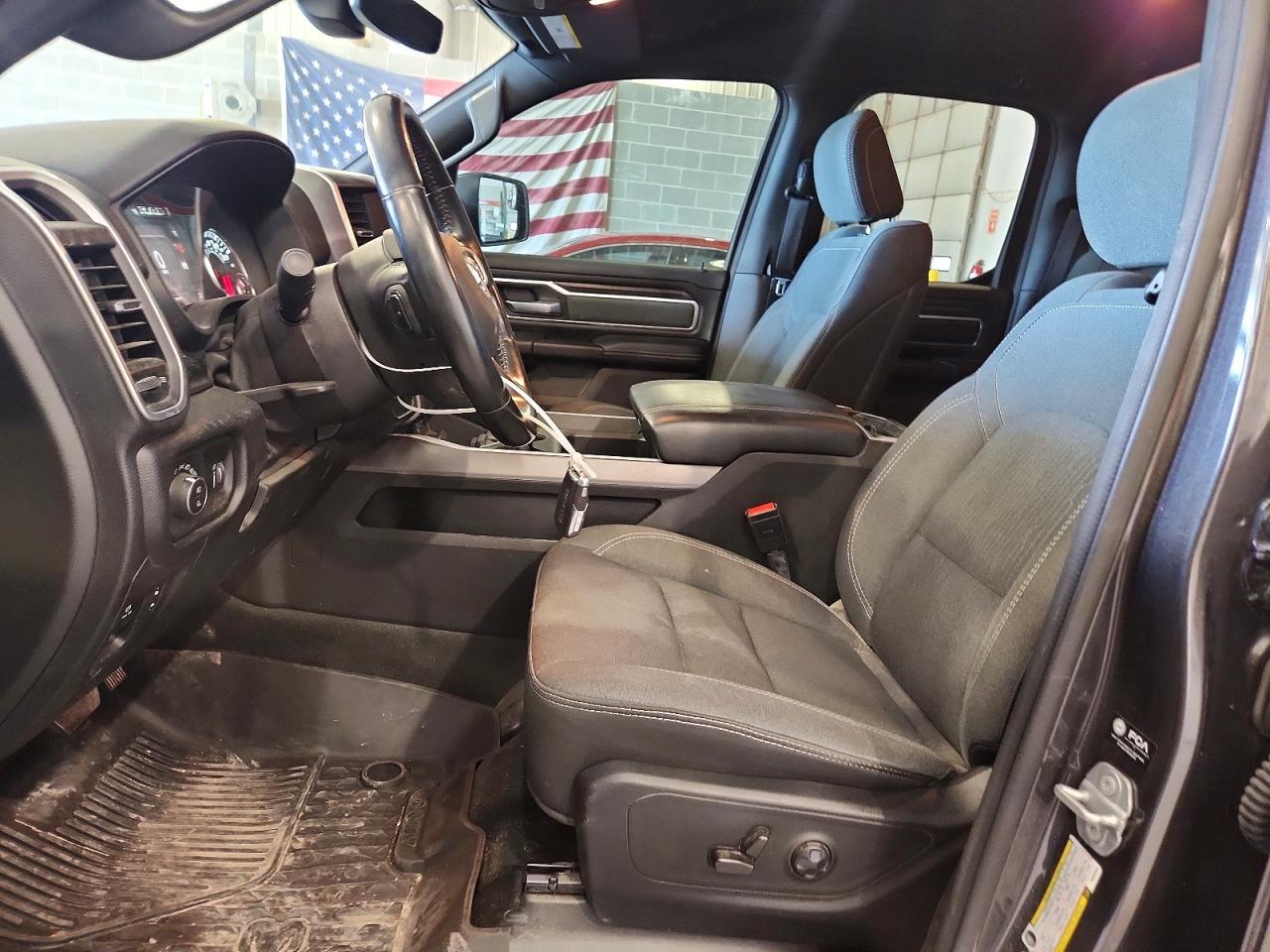 2021 Ram 1500 Big Horn/lone Star Gray vin: 1C6SRFBT1MN823058
