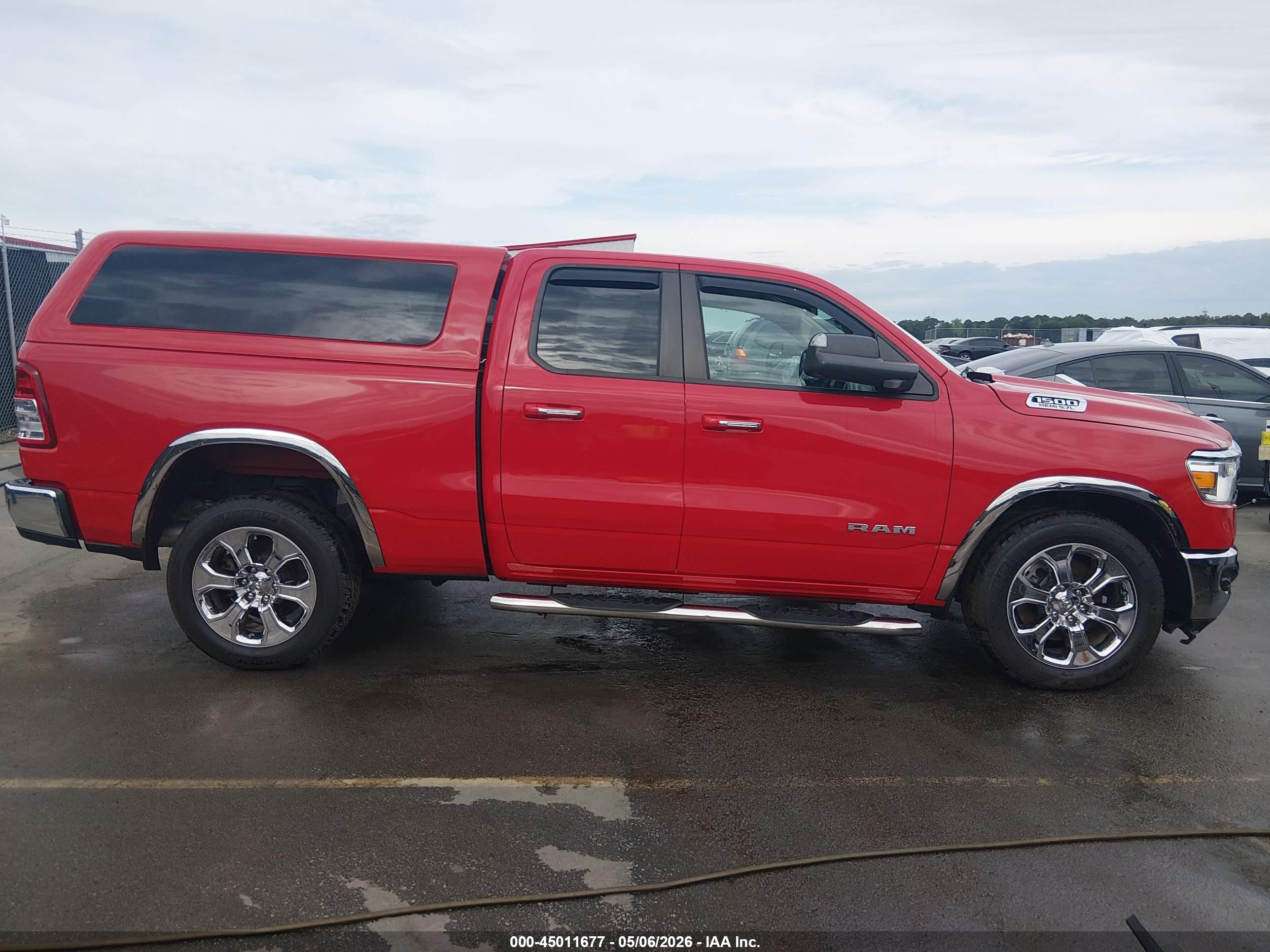 2020 Ram 1500 Big Horn  4x4 6'4 Box Red vin: 1C6SRFBT2LN110099