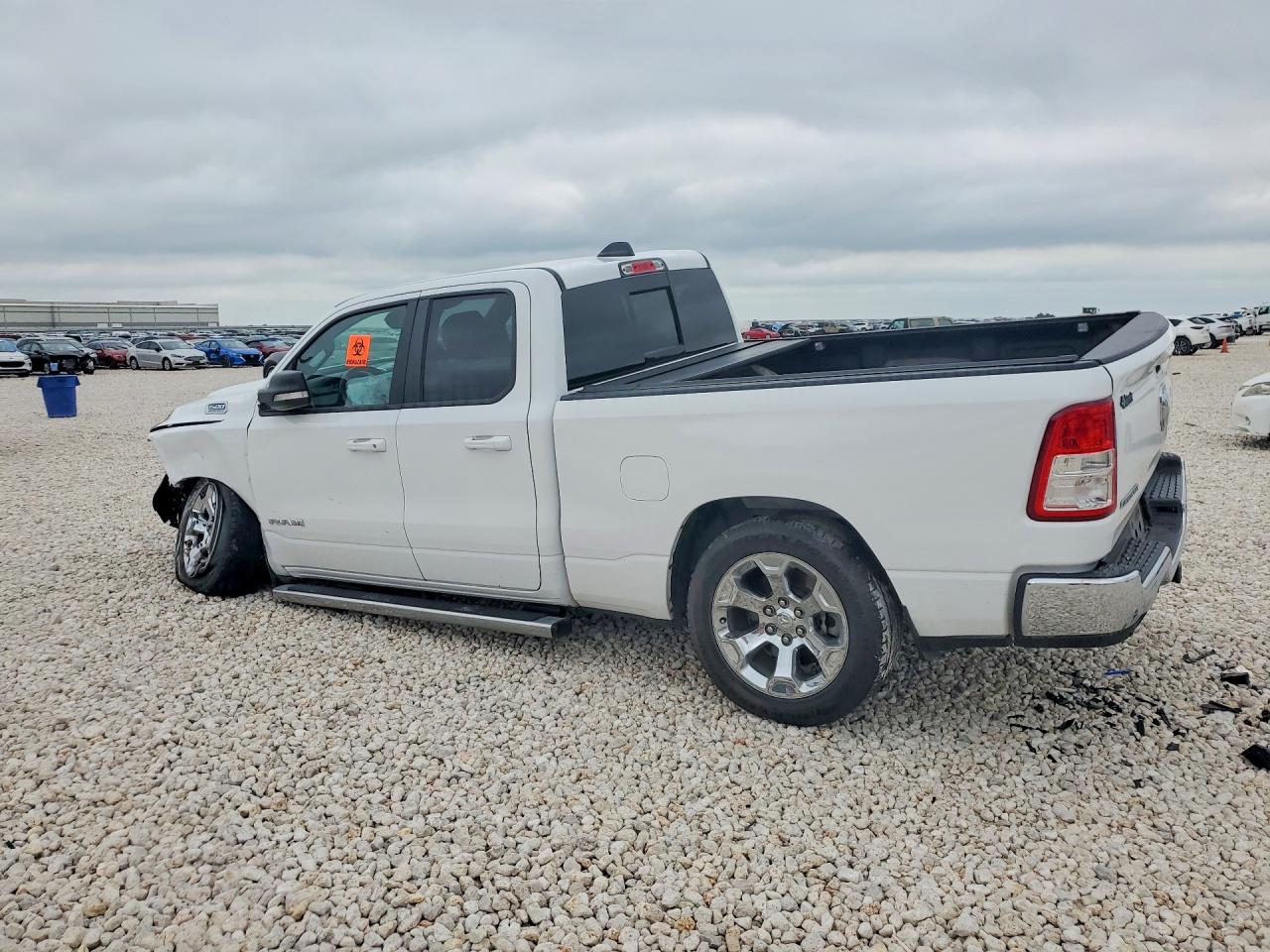 2022 Ram 1500 Big Horn White vin: 1C6SRFBT2NN420515