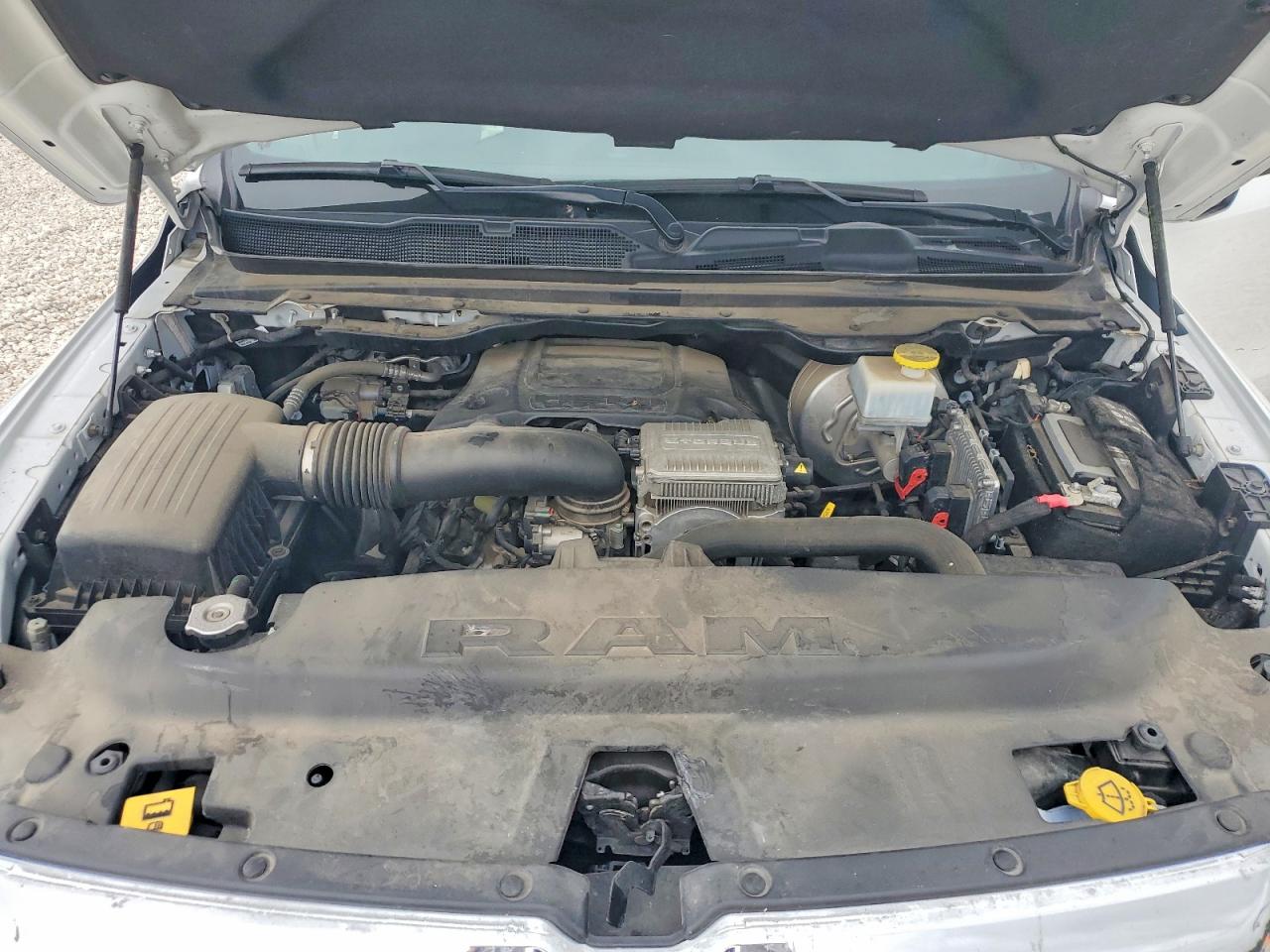 2022 Ram 1500 Big Horn White vin: 1C6SRFBT2NN420515