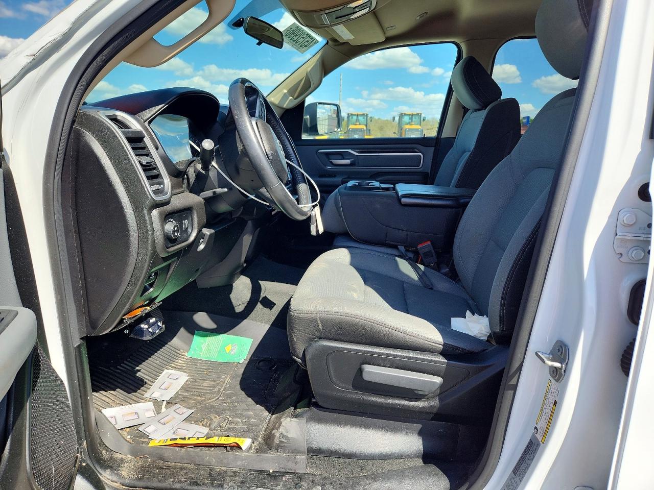 2020 Ram 1500 Big Horn White vin: 1C6SRFBT3LN204542