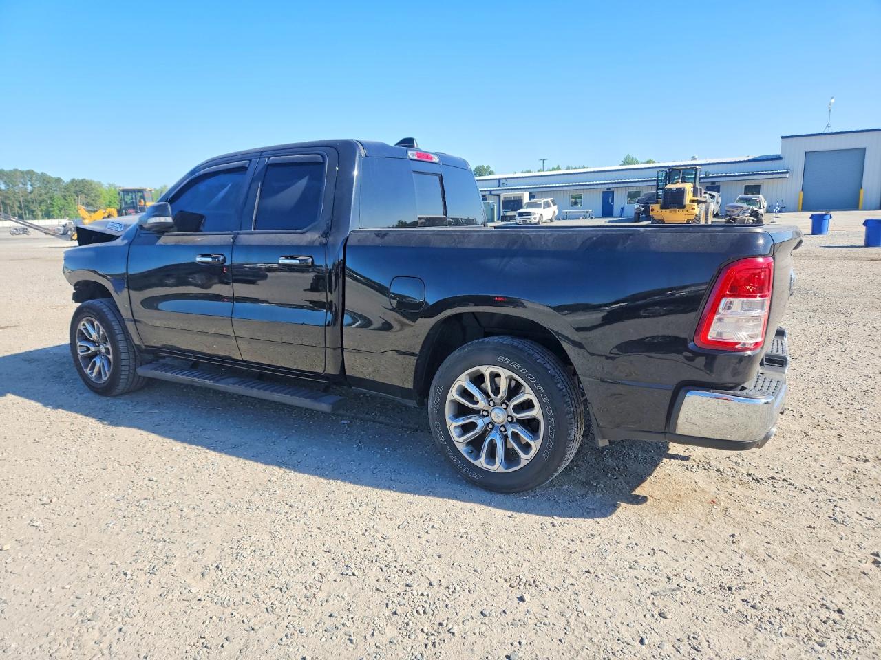 2019 Ram 1500 Big Horn Black vin: 1C6SRFBT4KN701484