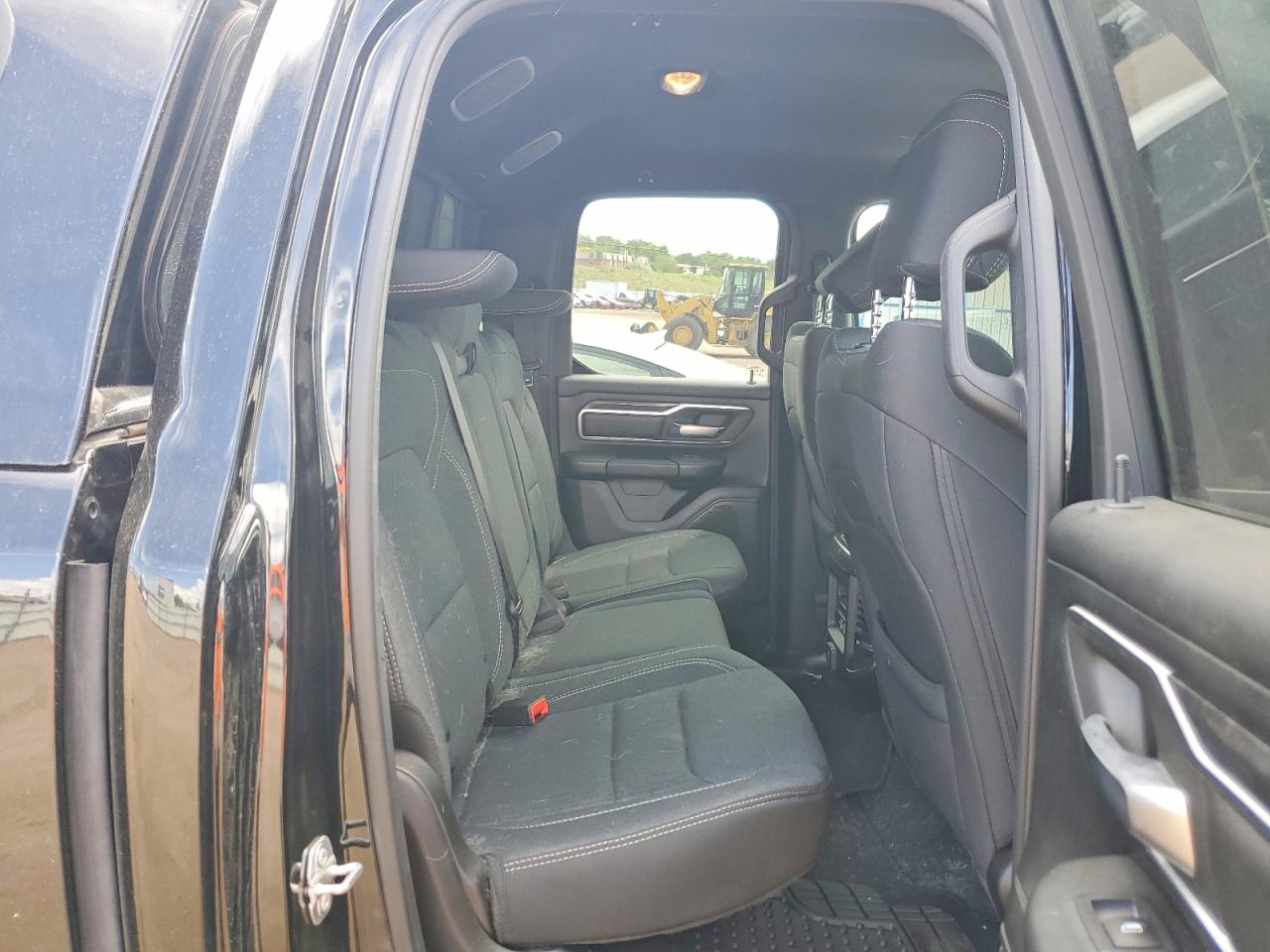 2019 Ram 1500 Big Horn Black vin: 1C6SRFBT7KN784554