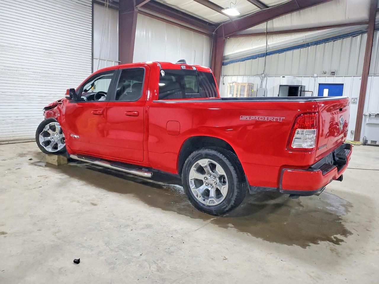 2022 Ram 1500 Big Horn Red vin: 1C6SRFBT8NN182430