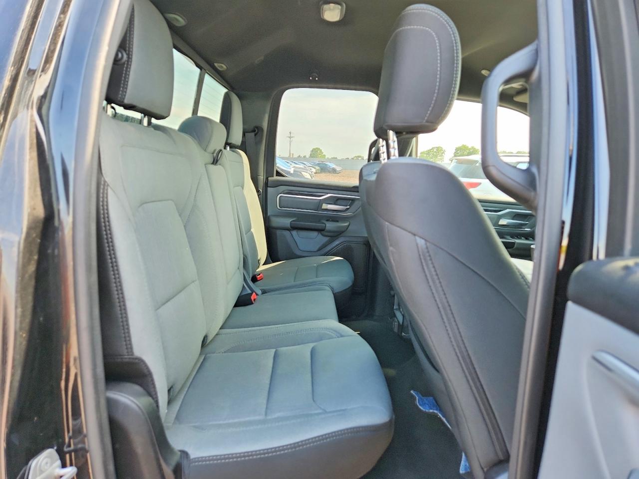 2021 Ram 1500 Big Horn Black vin: 1C6SRFBTXMN700696