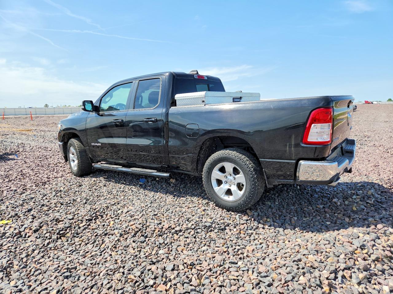 2021 Ram 1500 Big Horn Black vin: 1C6SRFBTXMN700696