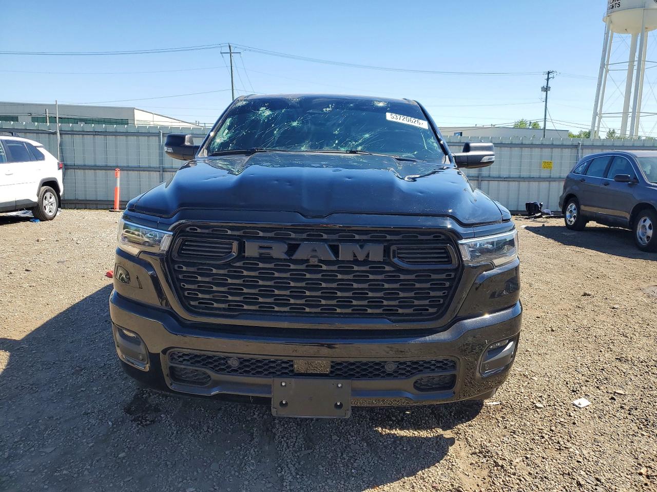 2025 Ram 1500 Big Horn Black vin: 1C6SRFFP5SN733308