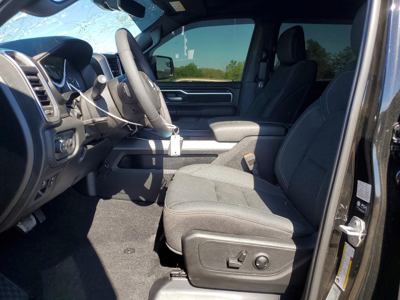 2025 Ram 1500 Big Horn Black vin: 1C6SRFFP5SN733308