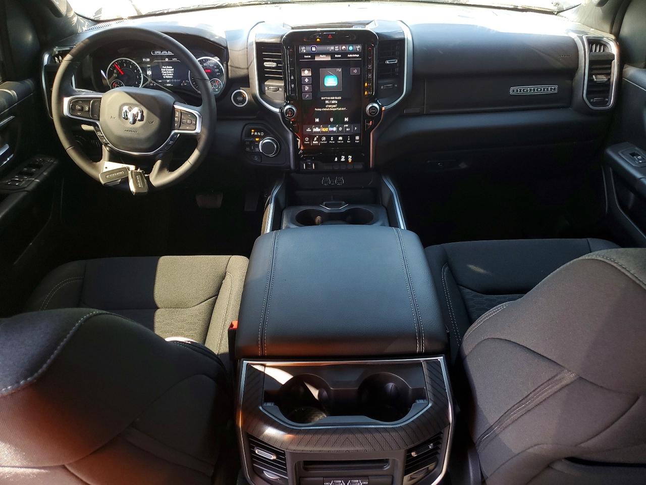 2025 Ram 1500 Big Horn Black vin: 1C6SRFFP5SN733308