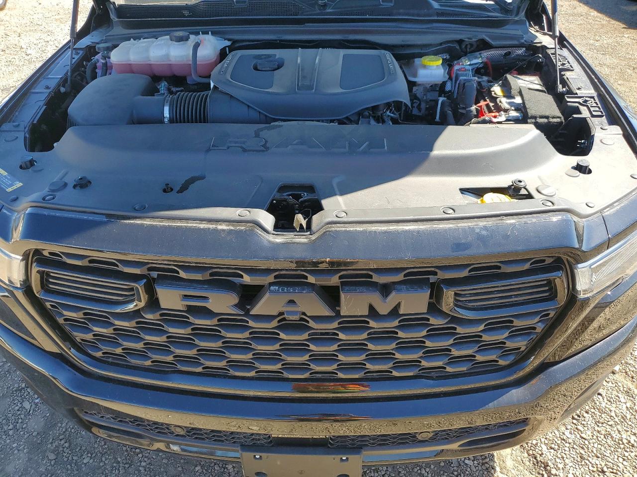2025 Ram 1500 Big Horn Black vin: 1C6SRFFP5SN733308