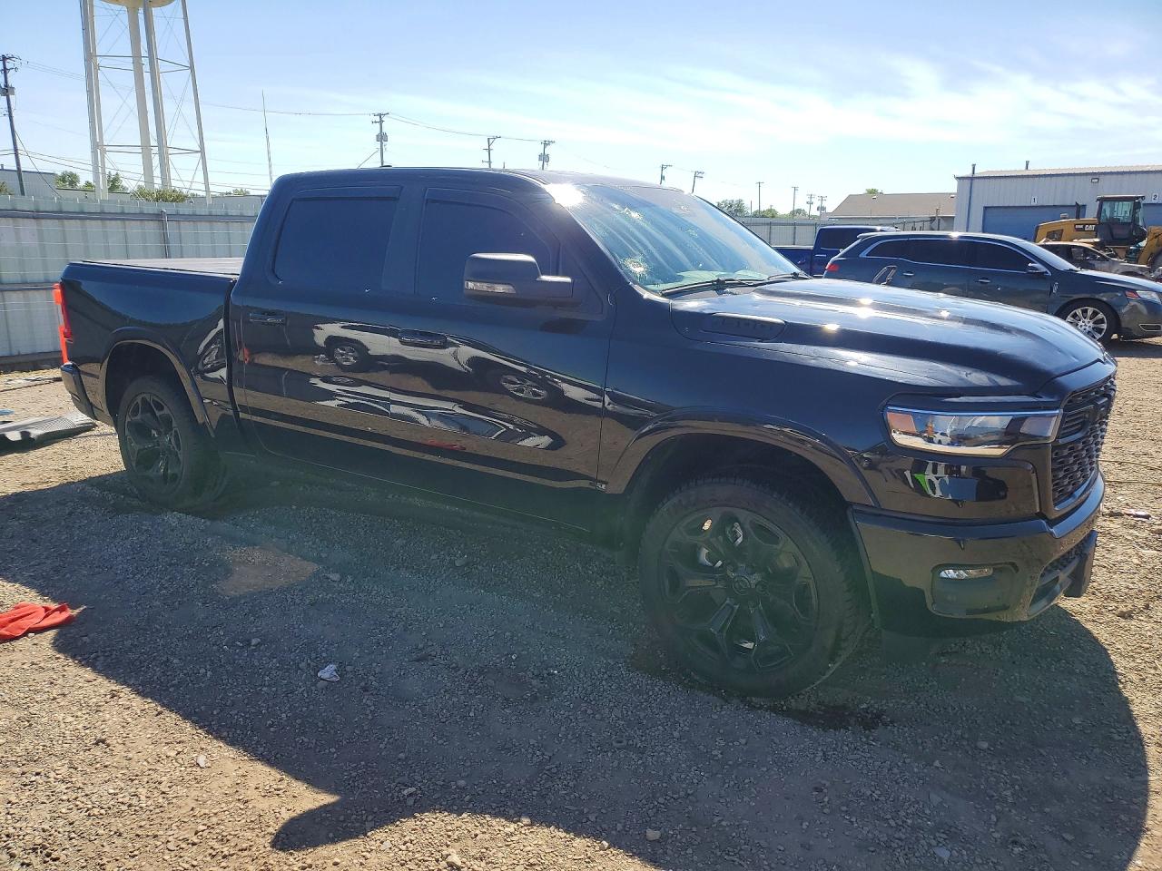 2025 Ram 1500 Big Horn Black vin: 1C6SRFFP5SN733308