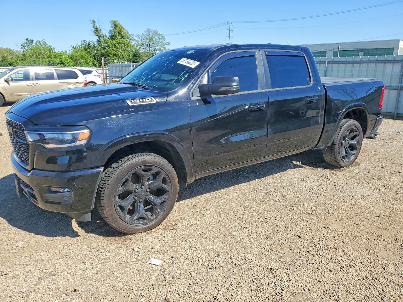 2025 Ram 1500 Big Horn Black vin: 1C6SRFFP5SN733308