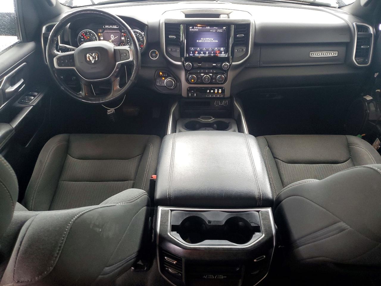 2020 Ram 1500 Big Horn Black vin: 1C6SRFFT0LN353310