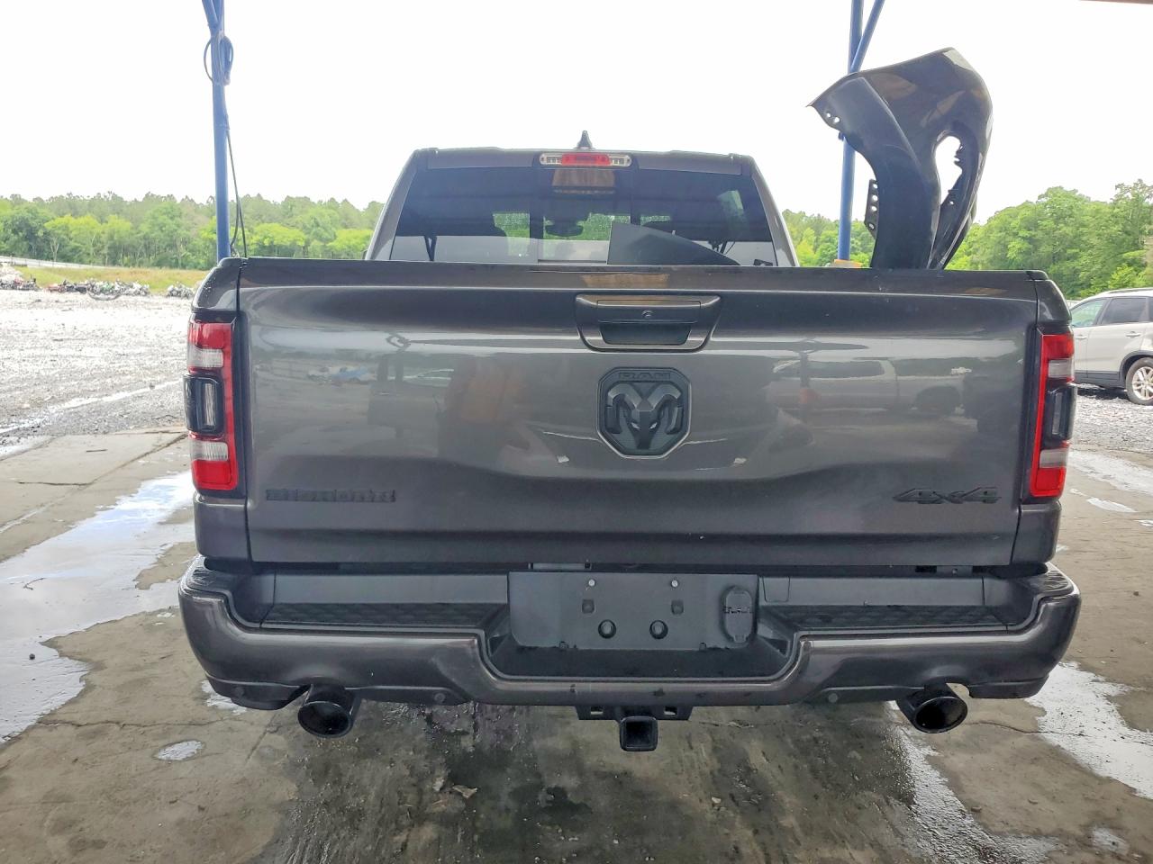 2020 Ram 1500 Big Horn Black vin: 1C6SRFFT0LN353310