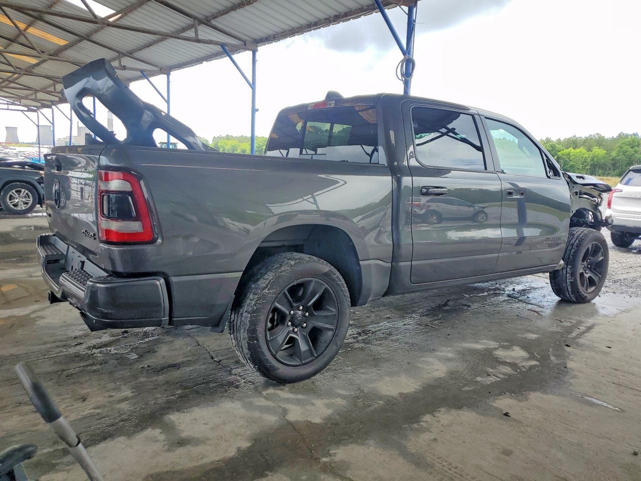 2020 Ram 1500 Big Horn Black vin: 1C6SRFFT0LN353310