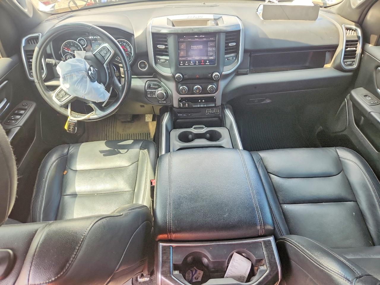 2019 Ram 1500 Big Horn White vin: 1C6SRFFT1KN605709