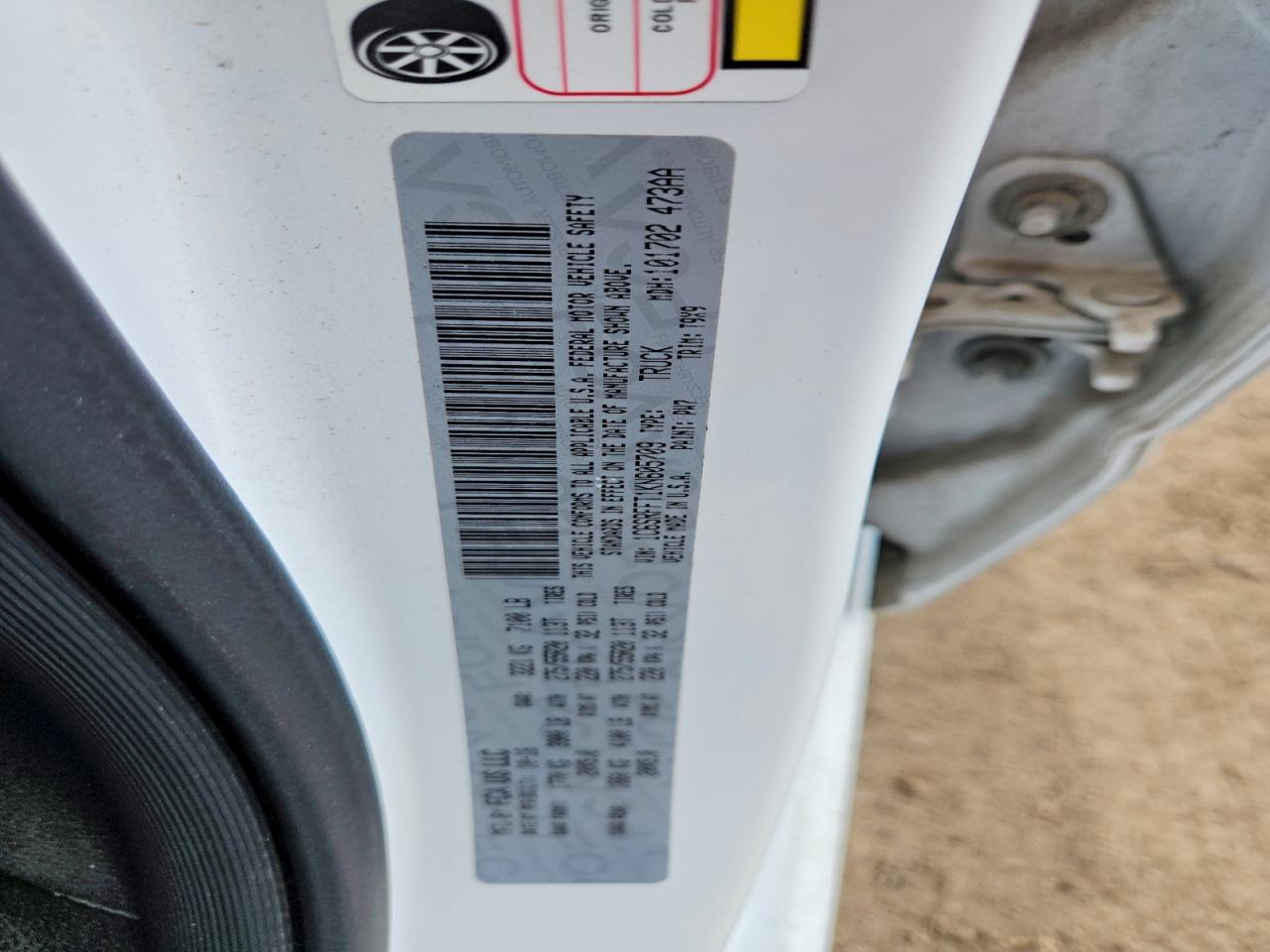 2019 Ram 1500 Big Horn White vin: 1C6SRFFT1KN605709