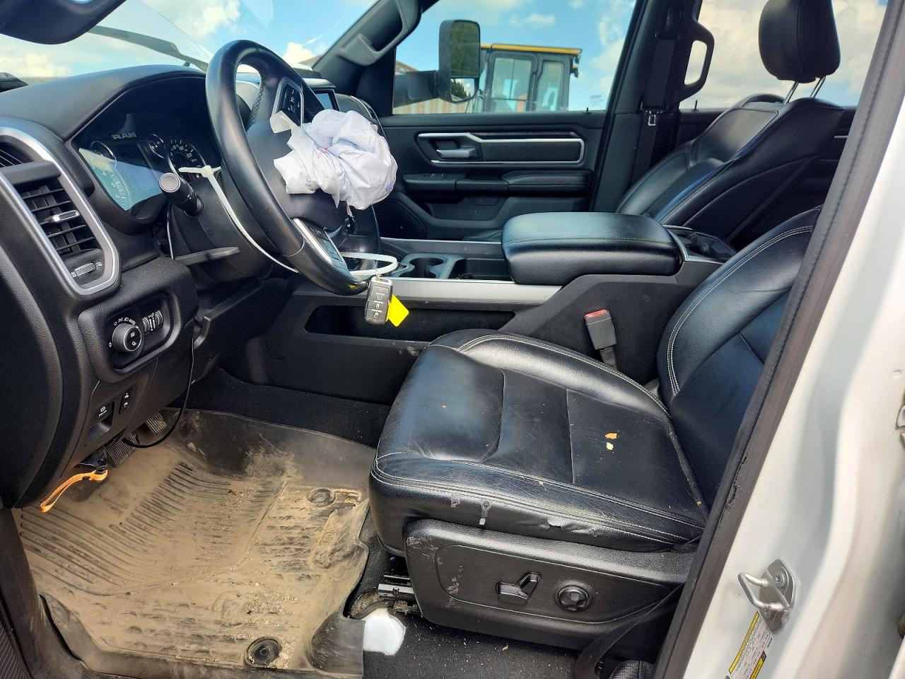 2019 Ram 1500 Big Horn White vin: 1C6SRFFT1KN605709