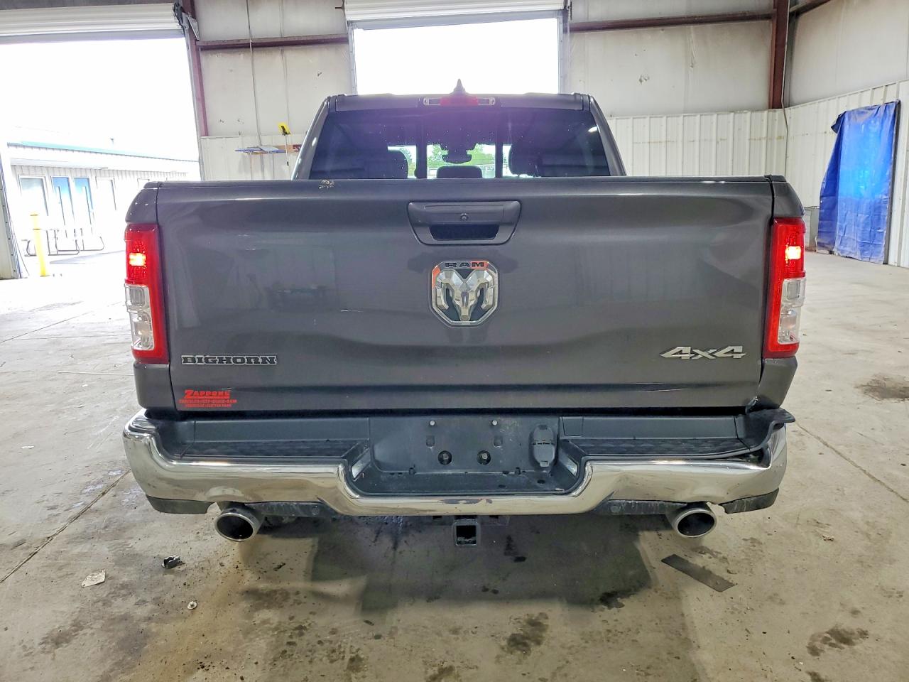 2021 Ram 1500 Big Horn Серый vin: 1C6SRFFT1MN774468