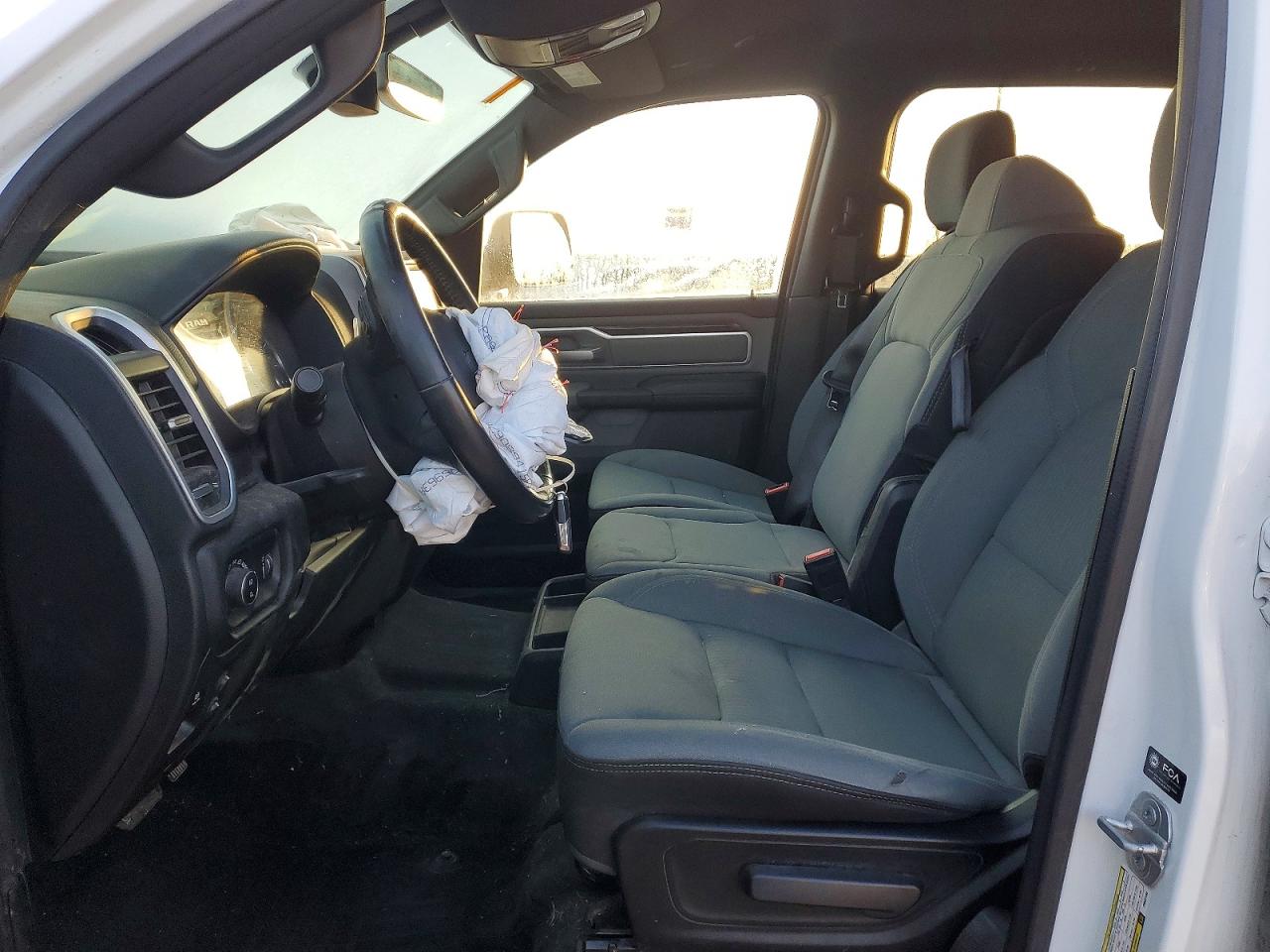 2023 Ram 1500 Big Horn/lone Star White vin: 1C6SRFFT1PN537483