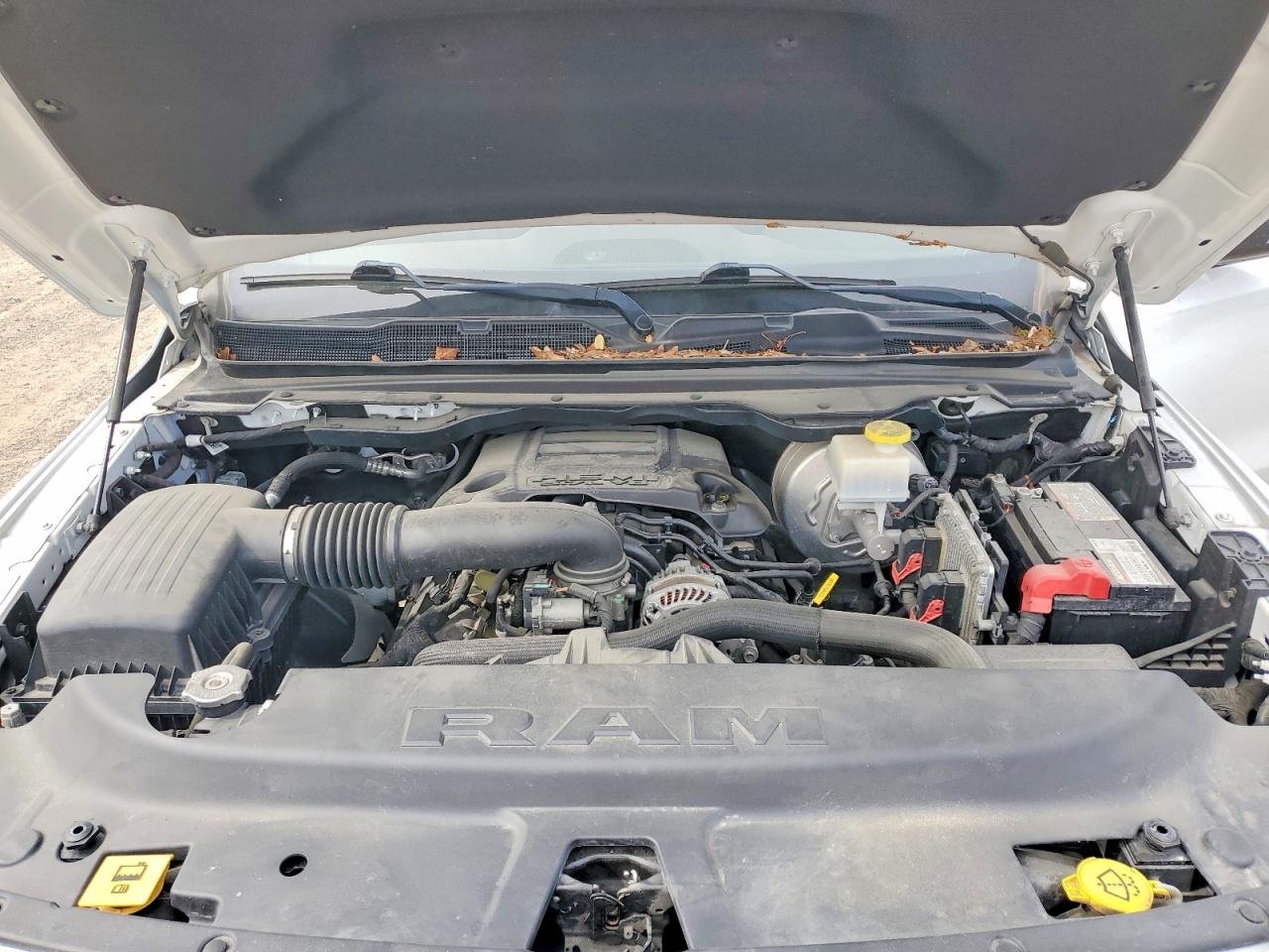 2019 Ram 1500 Big Horn White vin: 1C6SRFFT2KN575510