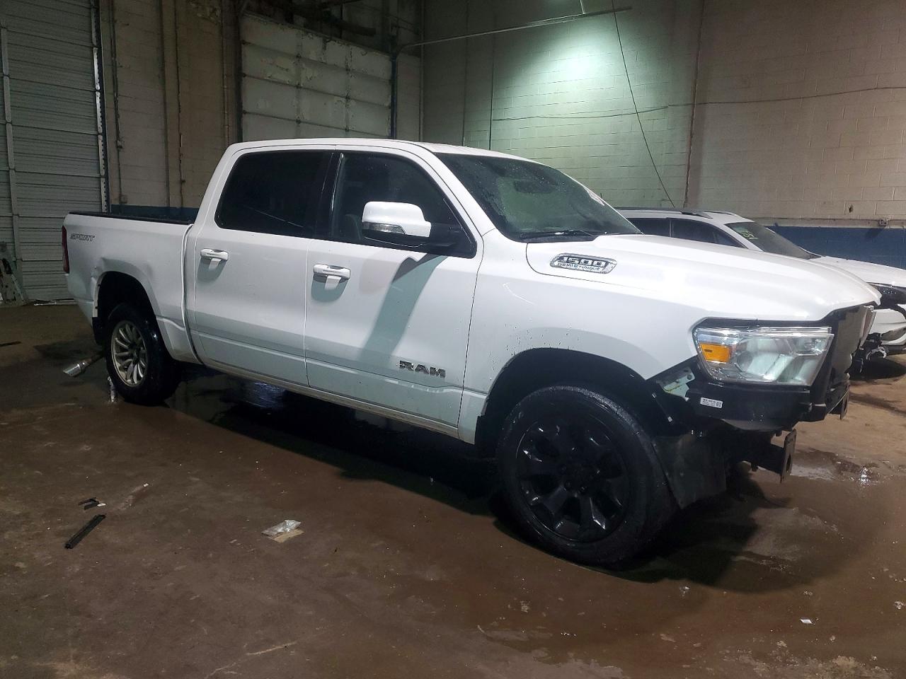 2021 Ram 1500 Big Horn/lone Star White vin: 1C6SRFFT2MN803184