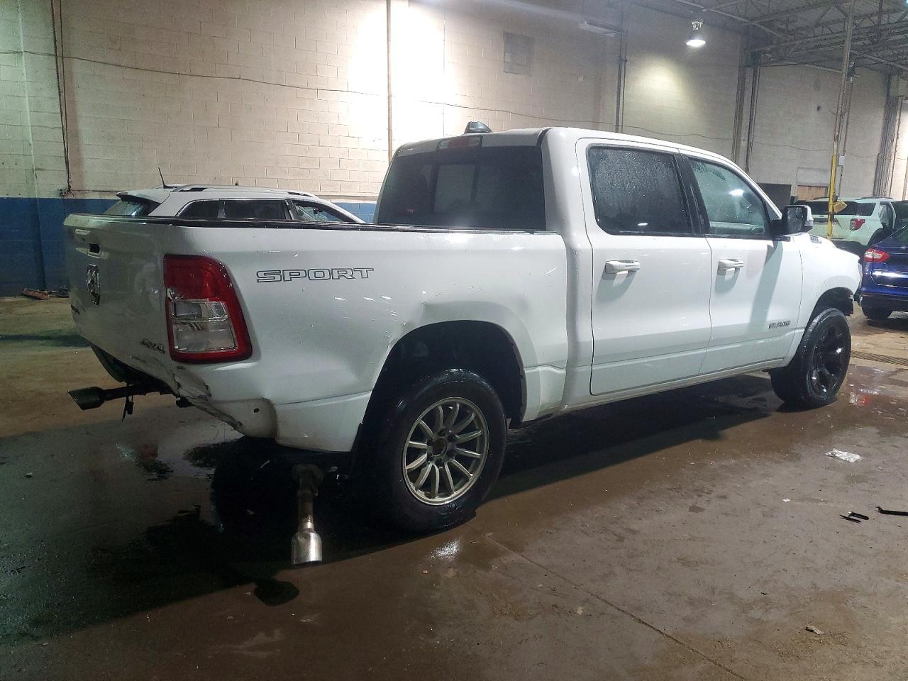 2021 Ram 1500 Big Horn/lone Star White vin: 1C6SRFFT2MN803184