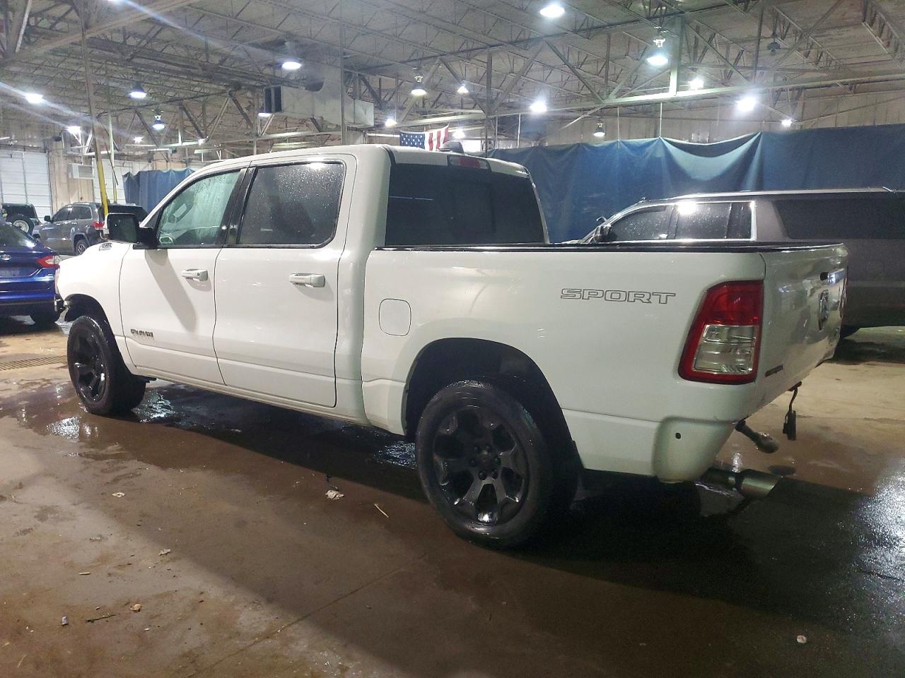 2021 Ram 1500 Big Horn/lone Star White vin: 1C6SRFFT2MN803184