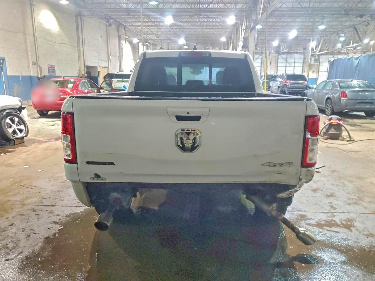 2021 Ram 1500 Big Horn/lone Star White vin: 1C6SRFFT2MN803184