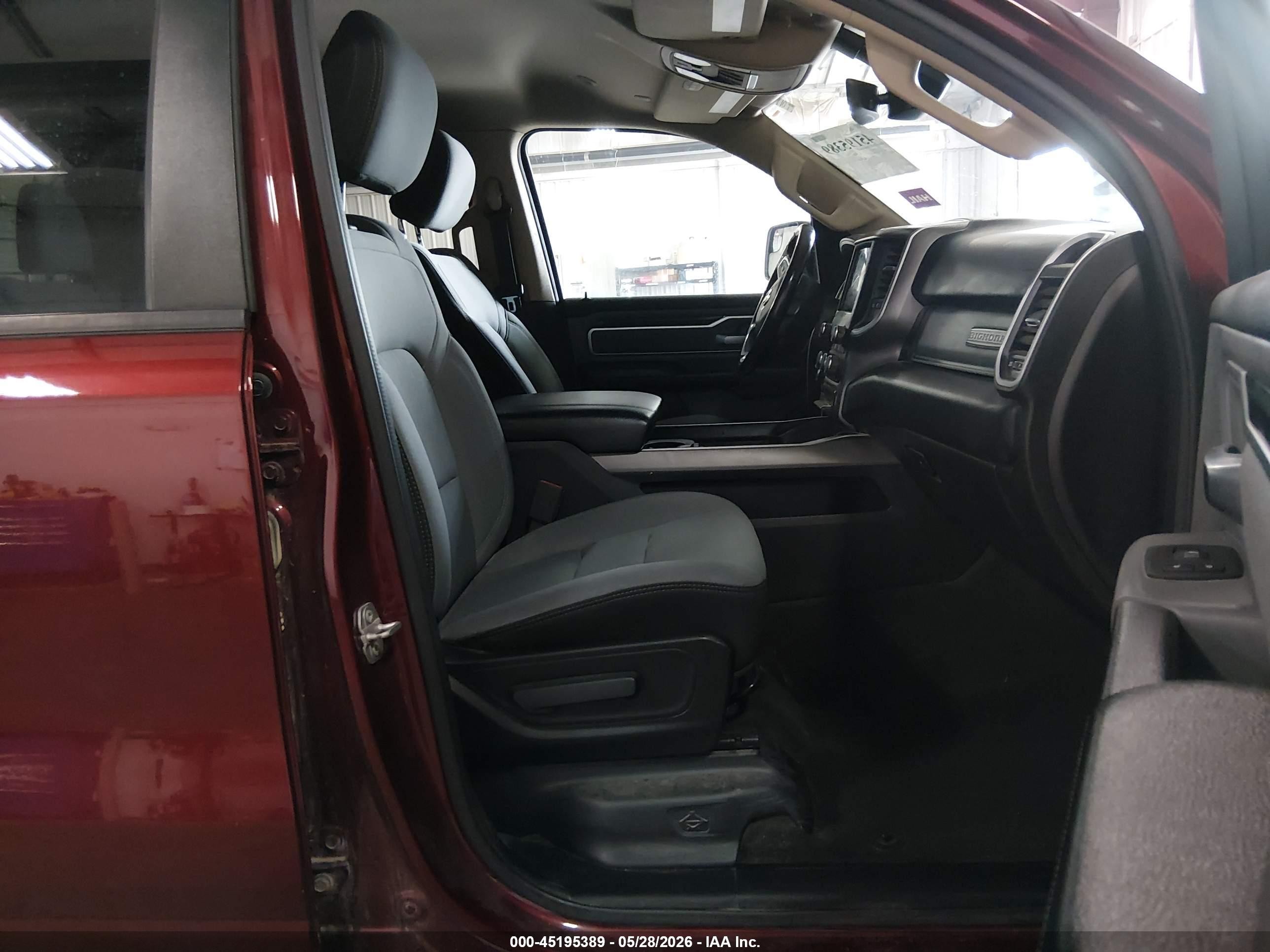 2020 Ram 1500 Big Horn  4x4 5'7 Box Red vin: 1C6SRFFT3LN115094