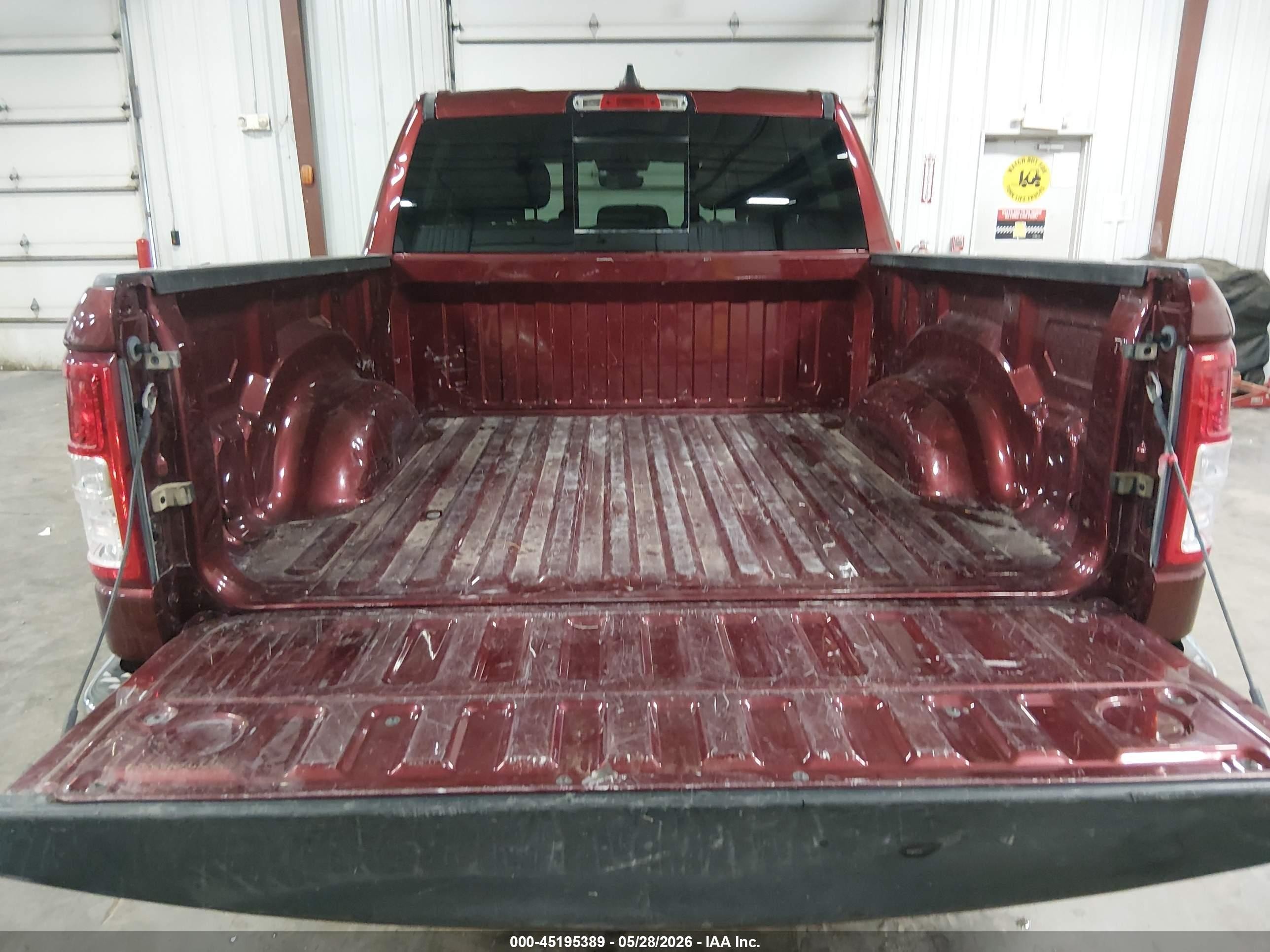 2020 Ram 1500 Big Horn  4x4 5'7 Box Red vin: 1C6SRFFT3LN115094