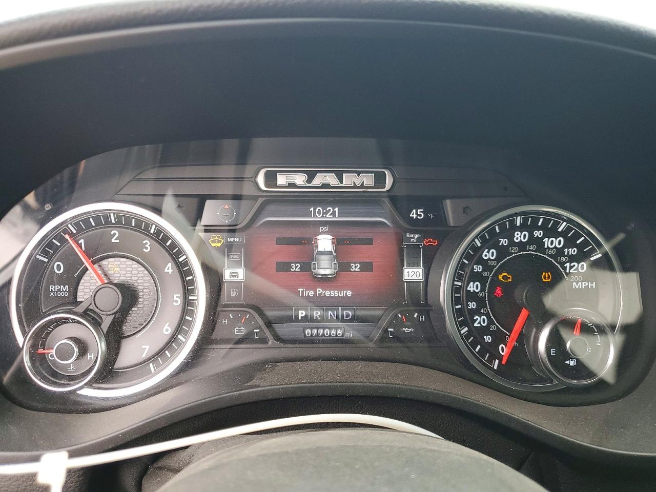 2019 Ram 1500 Big Horn White vin: 1C6SRFFT4KN708980