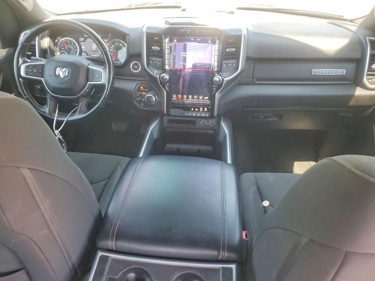 2021 Ram 1500 Черный vin: 1C6SRFFT4MN516722