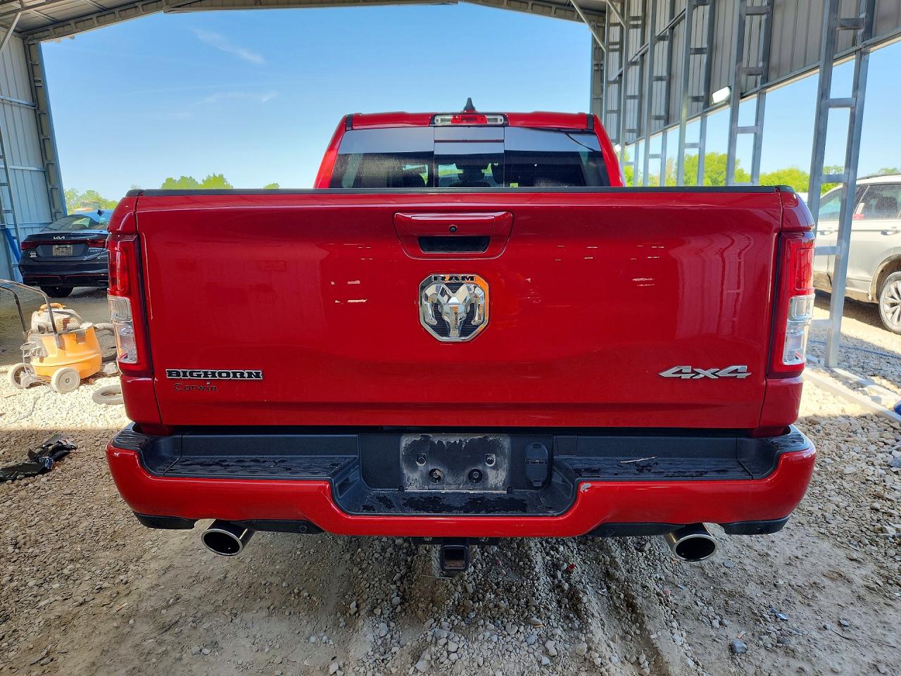 2021 Ram 1500 Big Horn Красный vin: 1C6SRFFT4MN779969