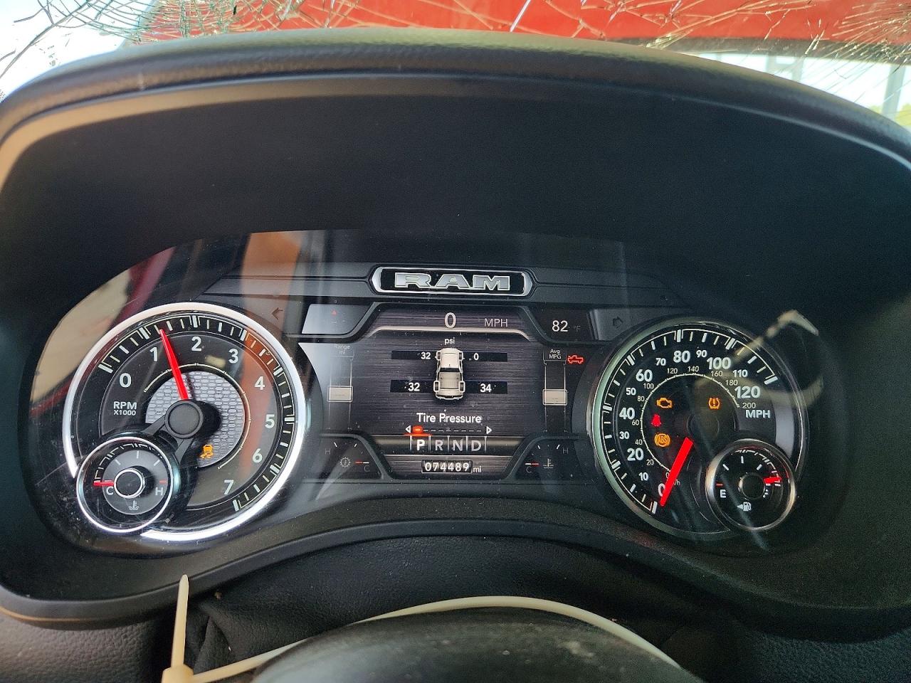 2021 Ram 1500 Big Horn Красный vin: 1C6SRFFT4MN779969
