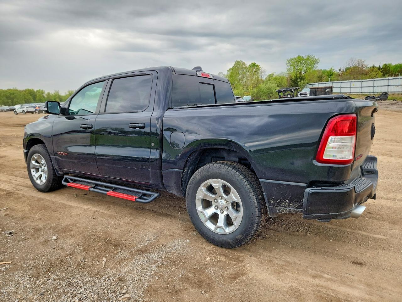 2019 Ram 1500 Big Horn Black vin: 1C6SRFFT5KN781243