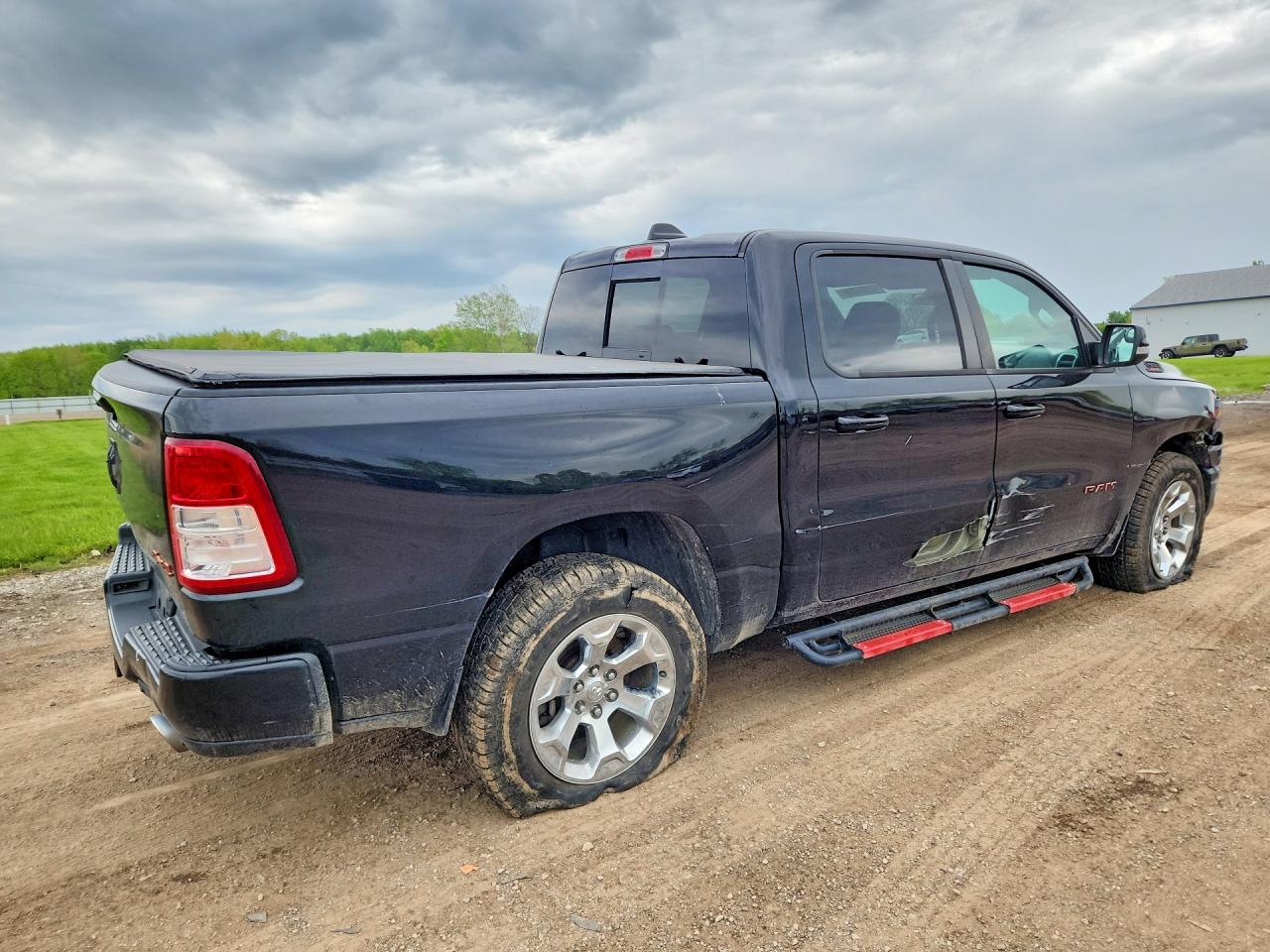2019 Ram 1500 Big Horn Black vin: 1C6SRFFT5KN781243