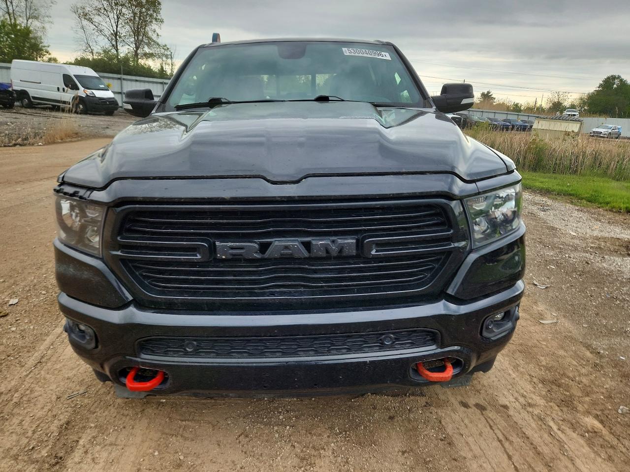 2019 Ram 1500 Big Horn Black vin: 1C6SRFFT5KN781243
