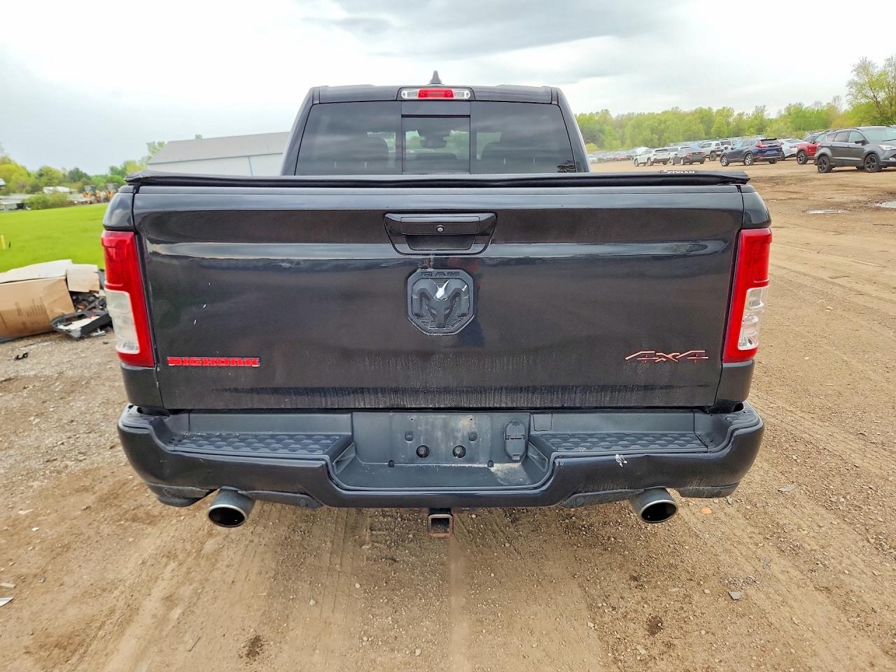 2019 Ram 1500 Big Horn Black vin: 1C6SRFFT5KN781243