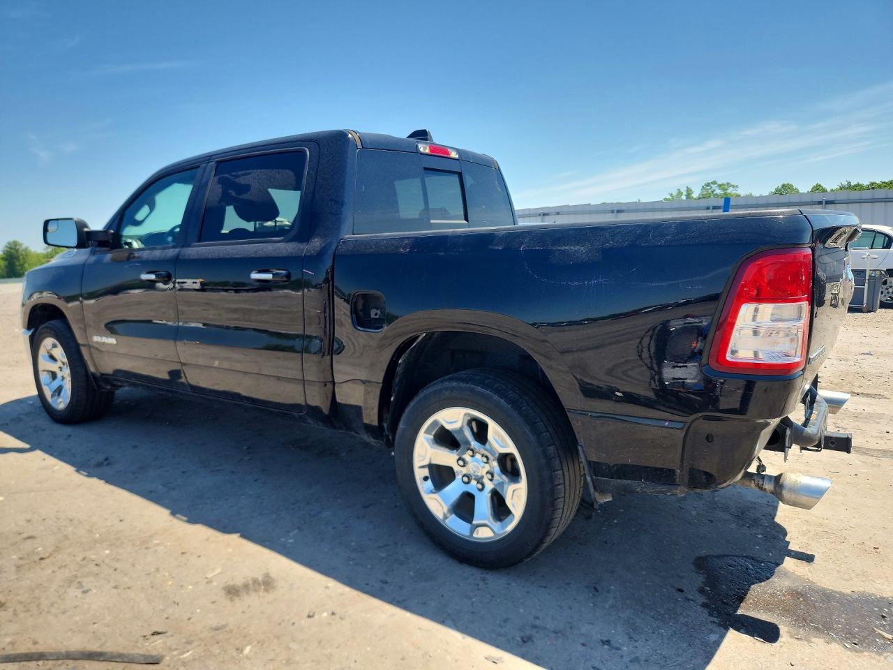 2020 Ram 1500 Big Horn Black vin: 1C6SRFFT5LN326121