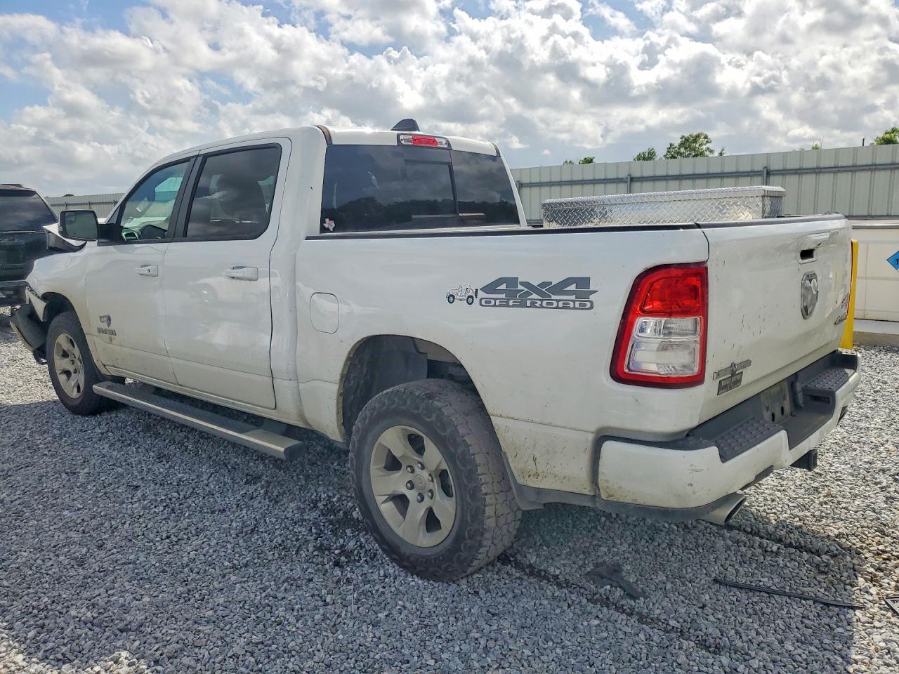 2021 Ram 1500 Big Horn White vin: 1C6SRFFT5MN505177
