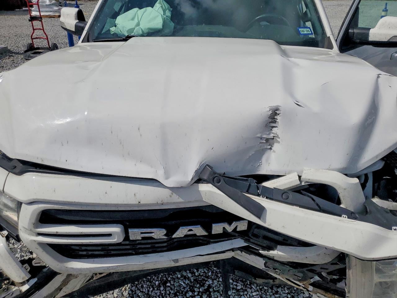 2021 Ram 1500 Big Horn White vin: 1C6SRFFT5MN505177