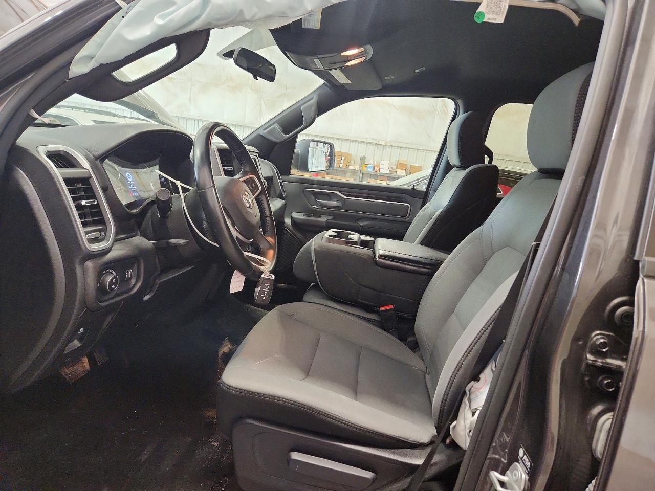 2021 Ram 1500 Big Horn Gray vin: 1C6SRFFT5MN787028