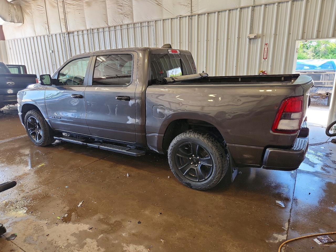 2024 Ram 1500 Big Horn Gray vin: 1C6SRFFT5RN107538